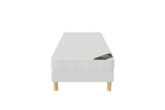 Ensemble CONFORT+ Sommier + Matelas Hauteur 17cm fantasia