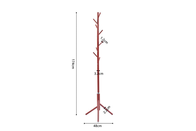 Porte-manteaux Kassie - dimensions