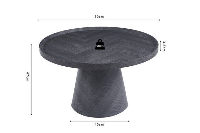 Table basse Manus - dimensions