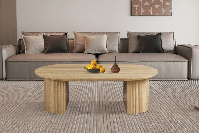 Table basse Lagos 120 cm Décor Chêne Naturel