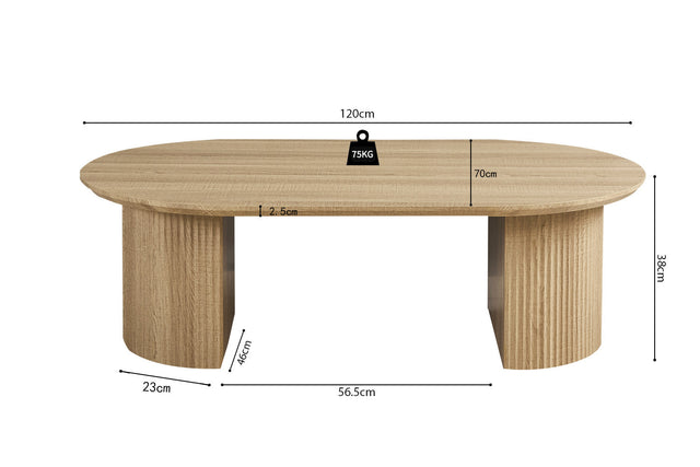 Table basse Lagos - dimensions