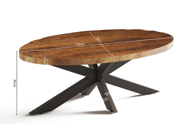Table basse Madeira - dimensions
