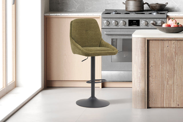 Chaise de bar Sabine Tissu Ote Sea 360 Pivotant Vert
