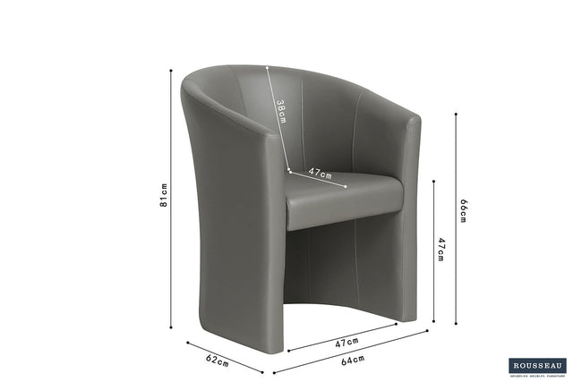 Fauteuil Charlie - dimensions