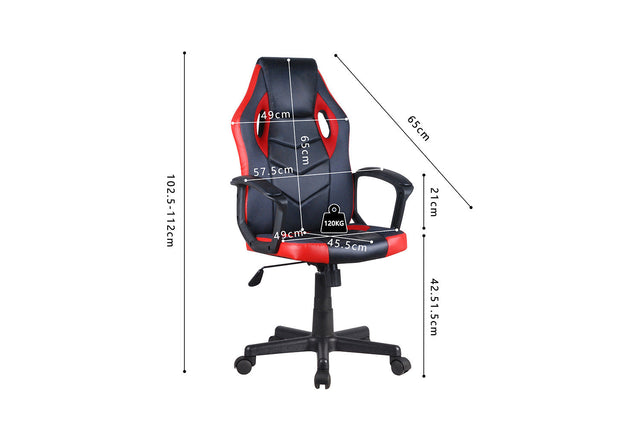 Chaise de jeu Tiger - dimensions