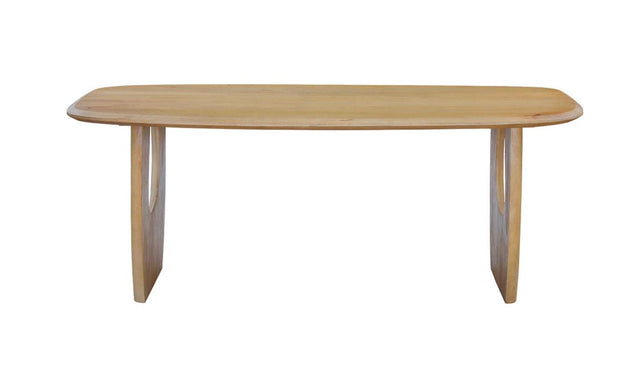 Tafel 'Braga' Ovale Danoise Bois de manguier Amande - 51620_2
