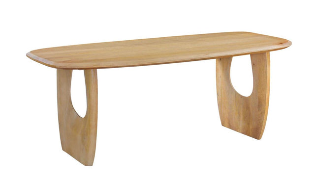 Tafel 'Braga' Ovale Danoise Bois de manguier Amande - 51620_2