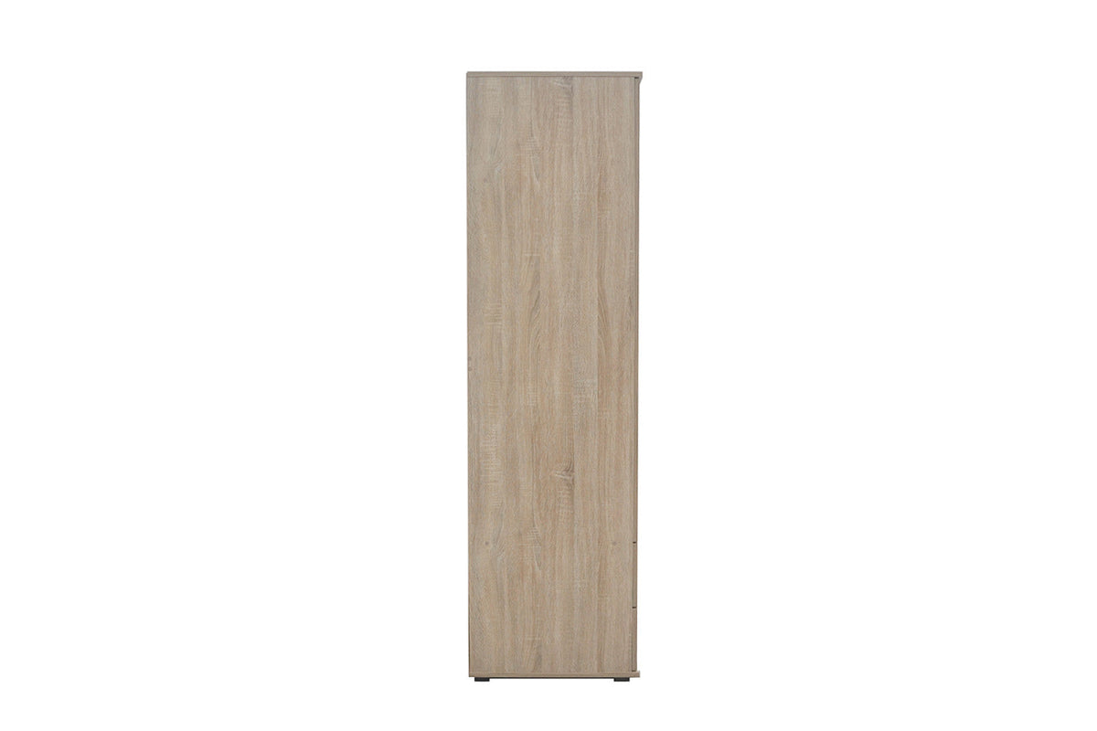 Armoire Marc – Sonoma, 2 portes – 80 × 185 cm – vue 6
