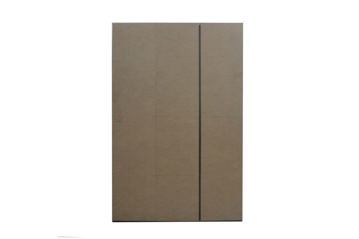 Armoire Marc – Gris foncé, 3 portes – 120 × 185 cm – vue 5