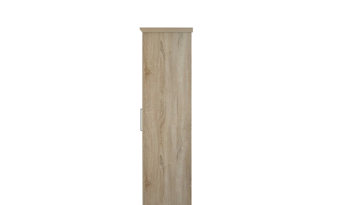 Armoire Mike – Sonoma, 3 portes – 120 × 183 cm – vue 4