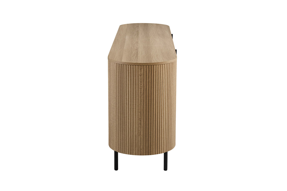 Bahut Lagos – Chêne naturel – vue 5