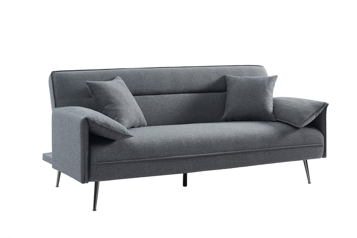 Canapé-lit Sivas – Gris – vue 3