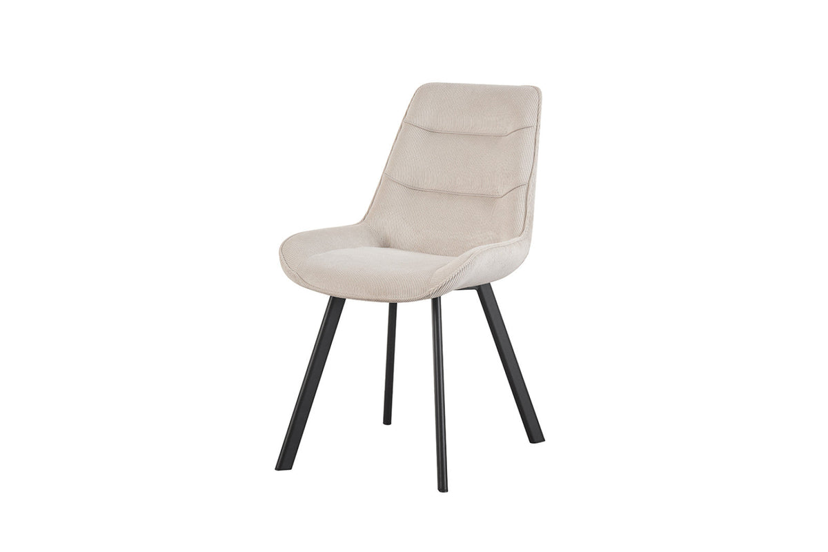 Chaise Amelie – corduroy sable