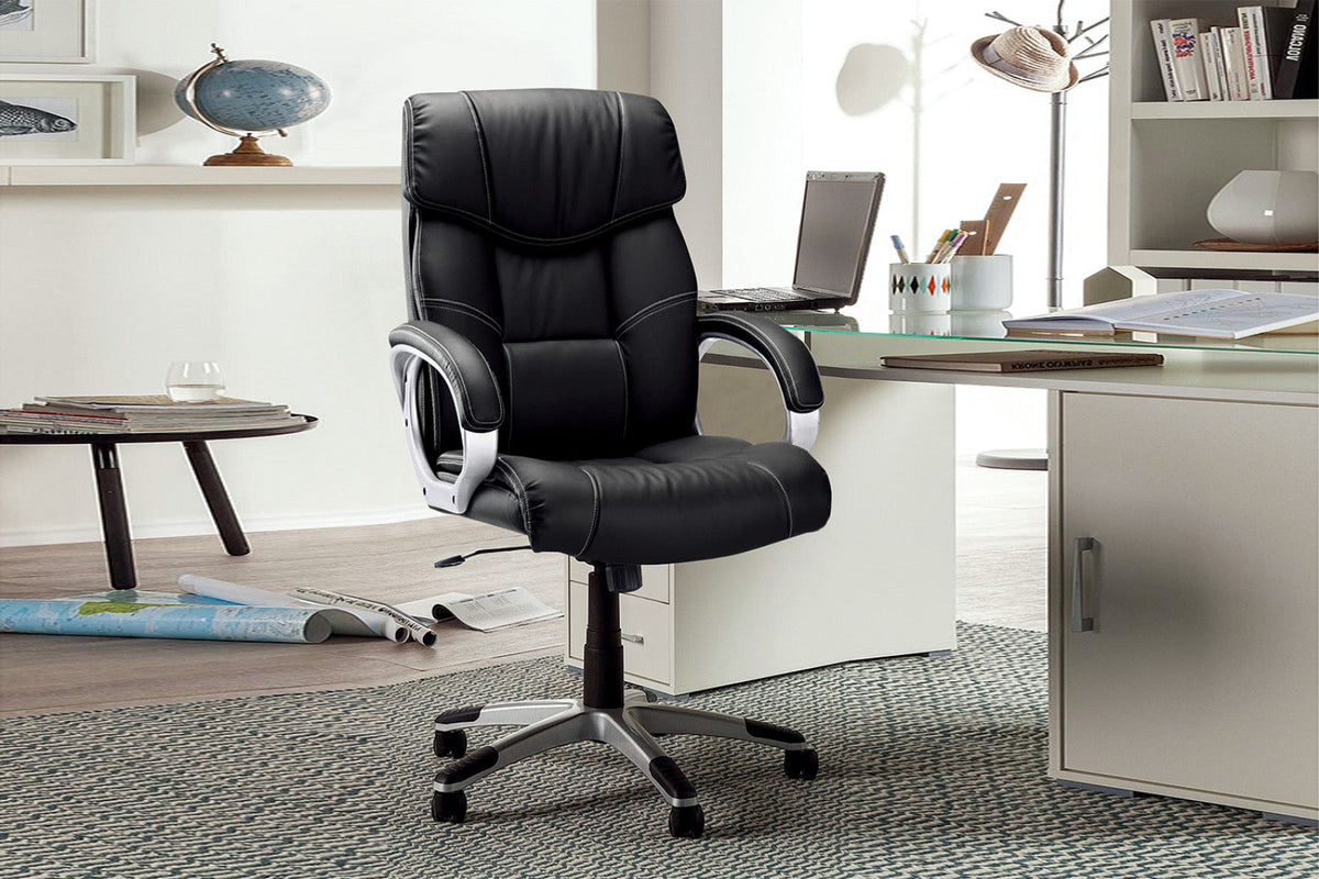 Chaise de bureau Dali – noir
