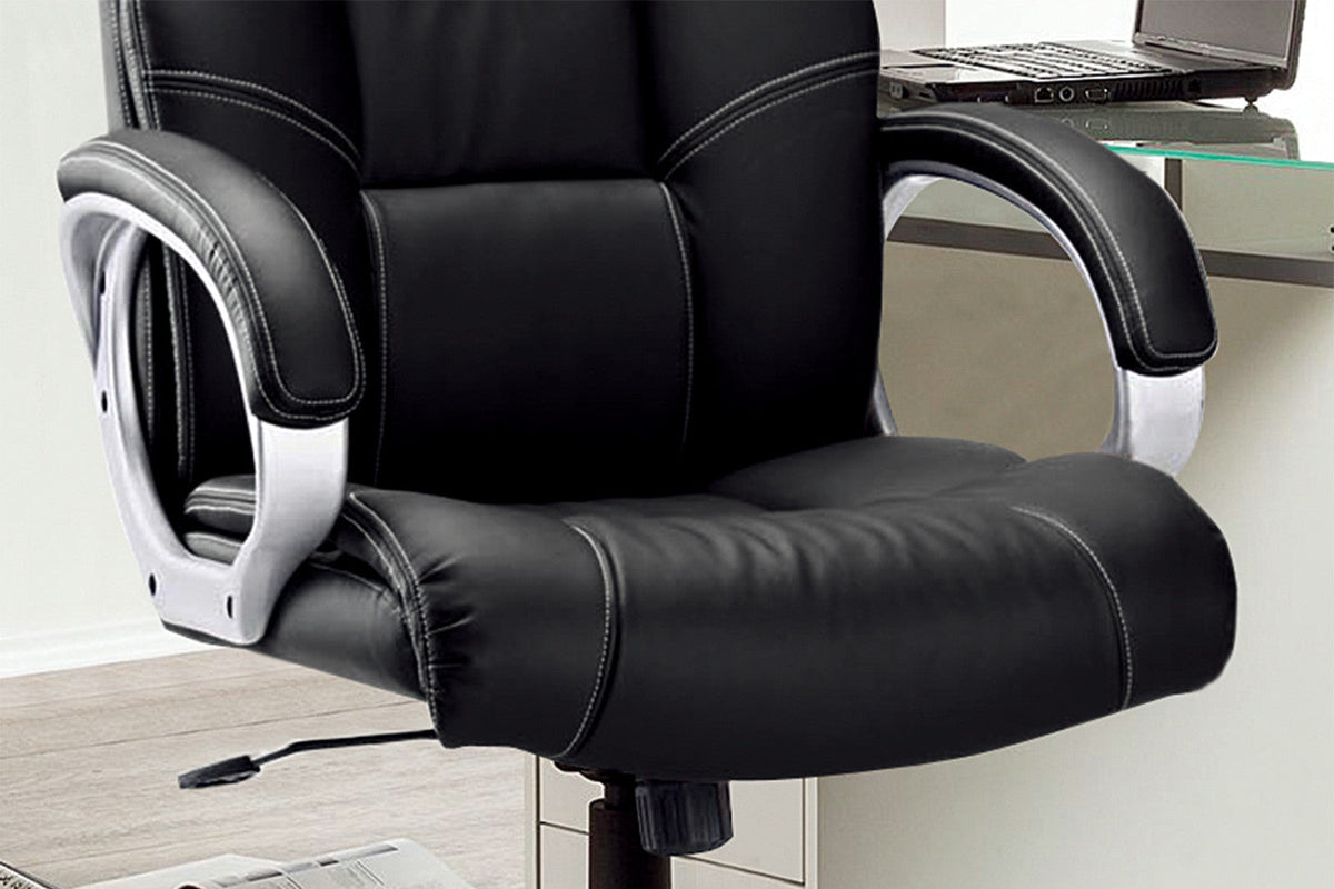 Chaise de bureau Dali – noir