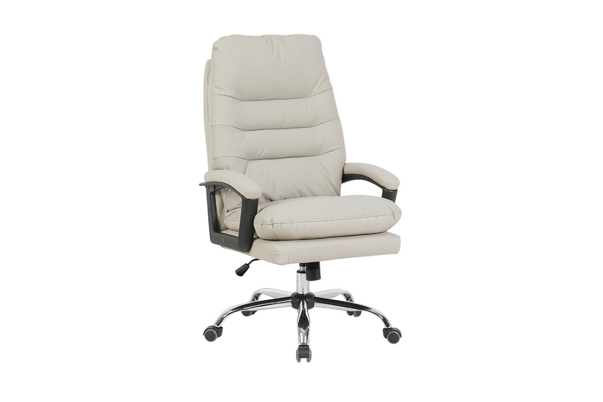 Chaise de bureau Daniel – Beige – vue 4