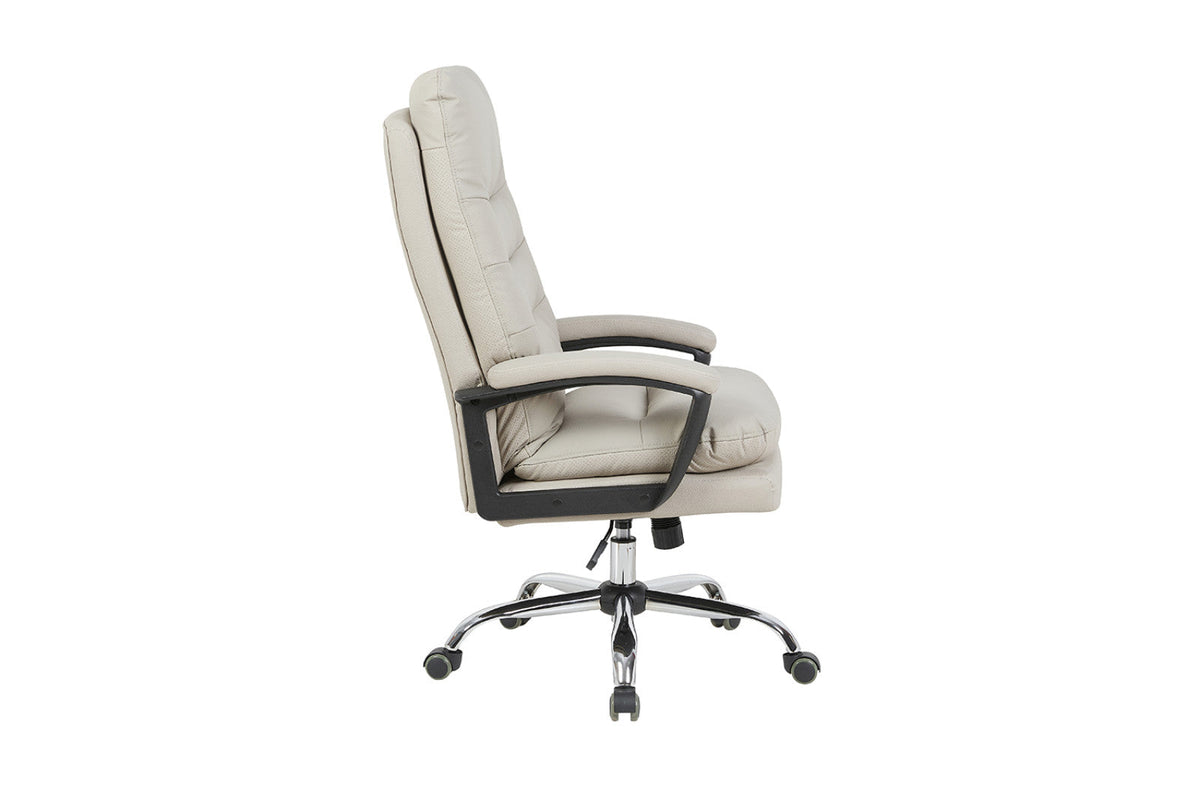 Chaise de bureau Daniel – Beige – vue 5