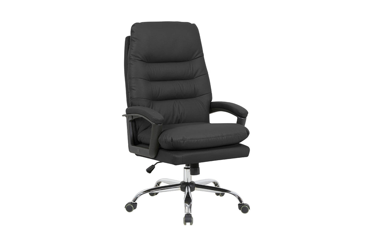 Chaise de bureau Daniel – Noir – vue 4