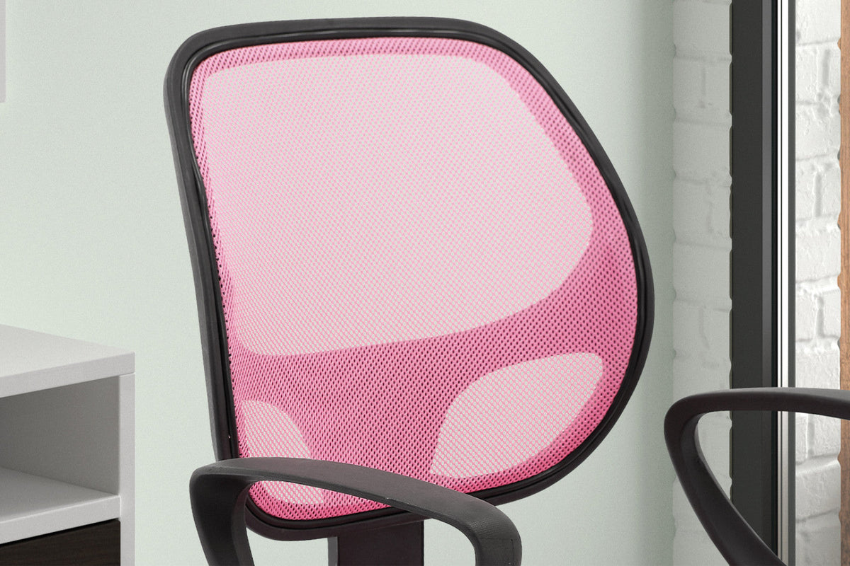 Chaise de bureau Hippa – Rose – vue 5
