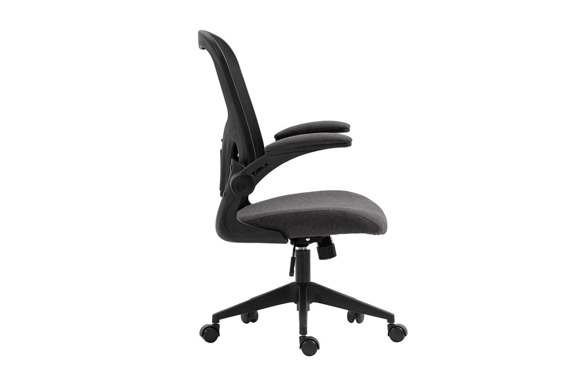 Chaise de bureau Marcos – mesh noir/gris