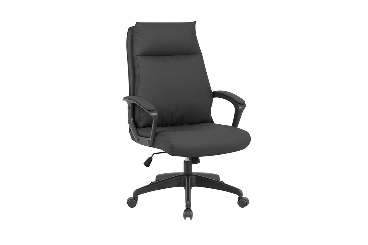 Chaise de bureau Samuel – Noir – vue 4