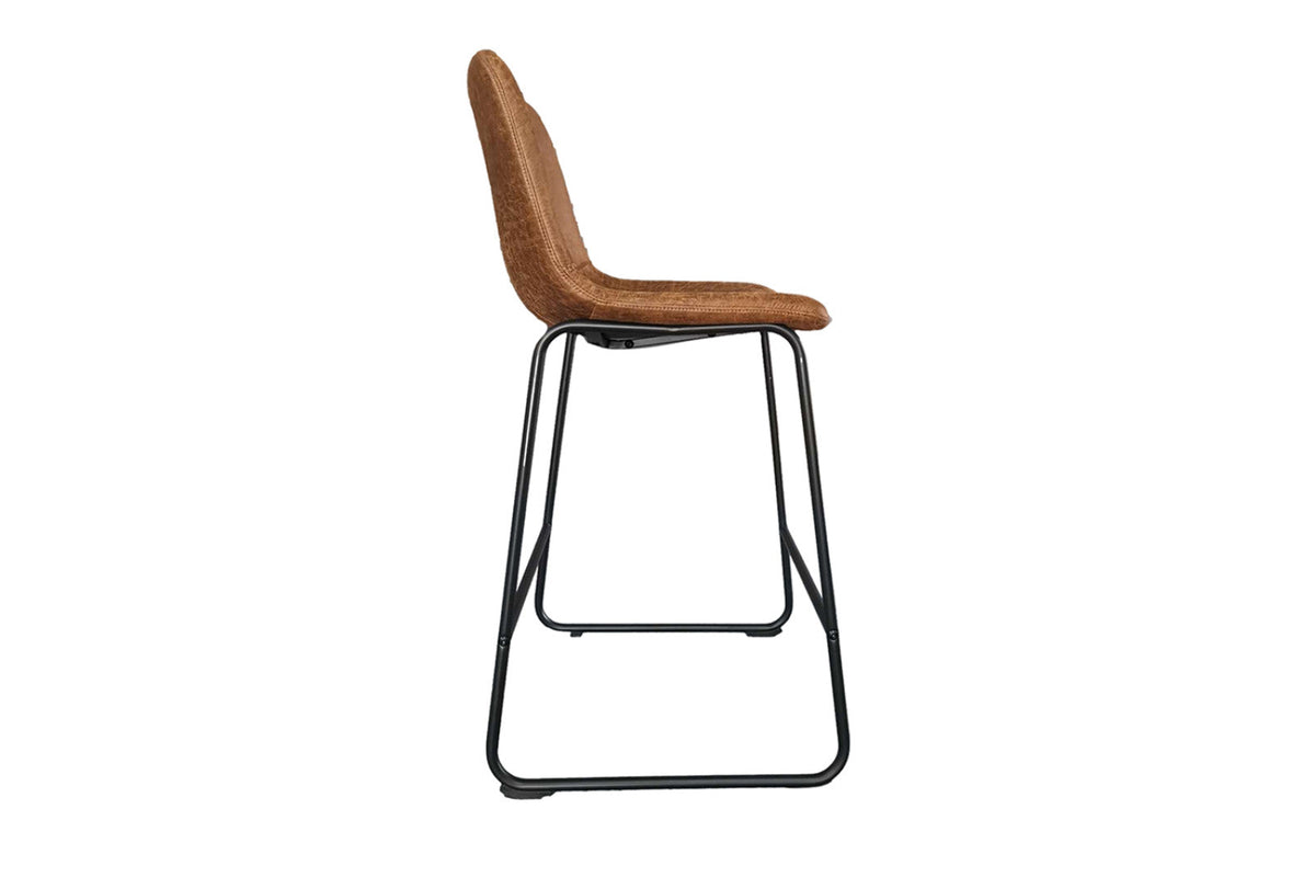 Chaise de comptoir Mancia – ote topper 02 cognac