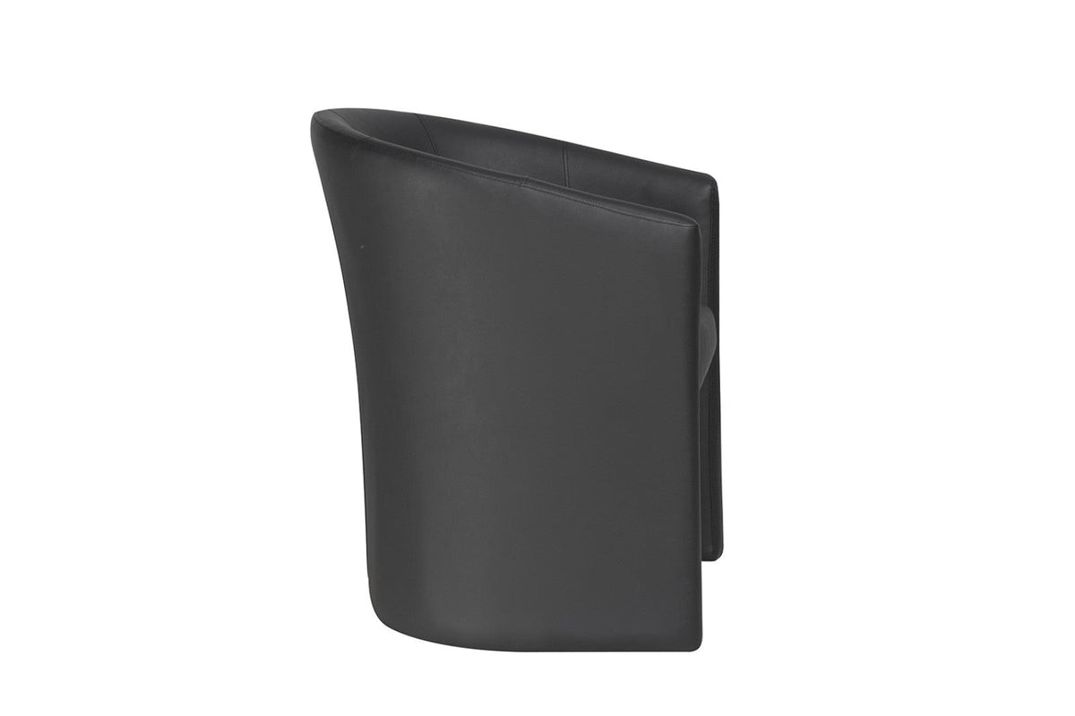 Fauteuil Charlie – Noir – vue 4