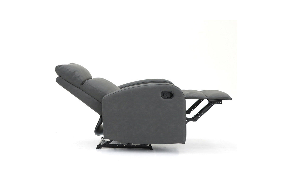 Fauteuil relax France – relevable manuellement noir