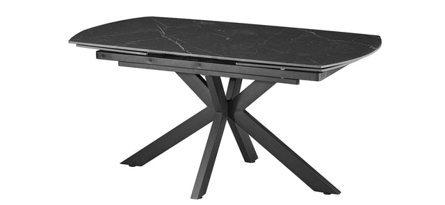 Table extensible 'Ares' 160-240 cm Ovale Danoise Pierre Noir - 51940_2