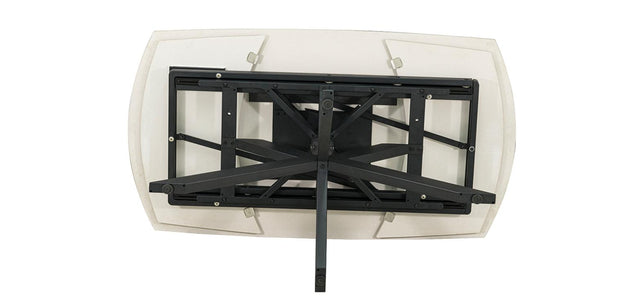 Table extensible 'Ares' 160-240 cm Ovale Danoise Brillant Pierre Beige - 51940_6