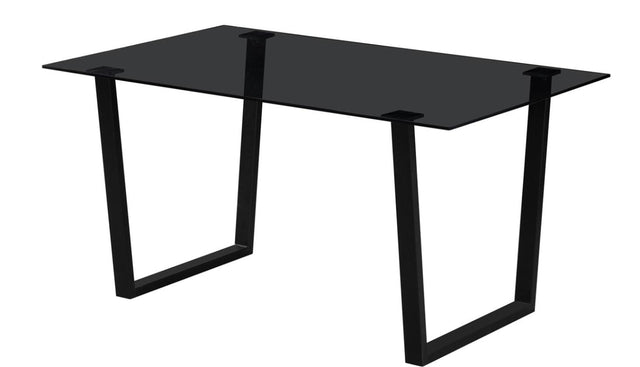 Table 'Boaz' 150 cm Rectangulaire Verre - 50215