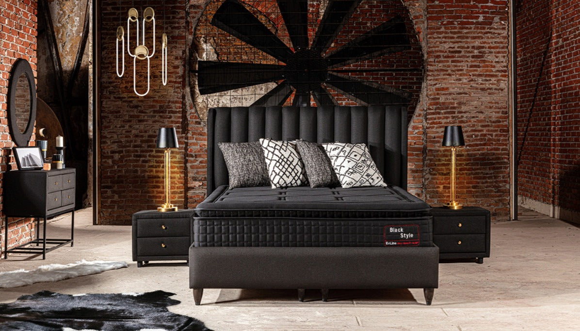 Lit Coffre BLACK STYLE