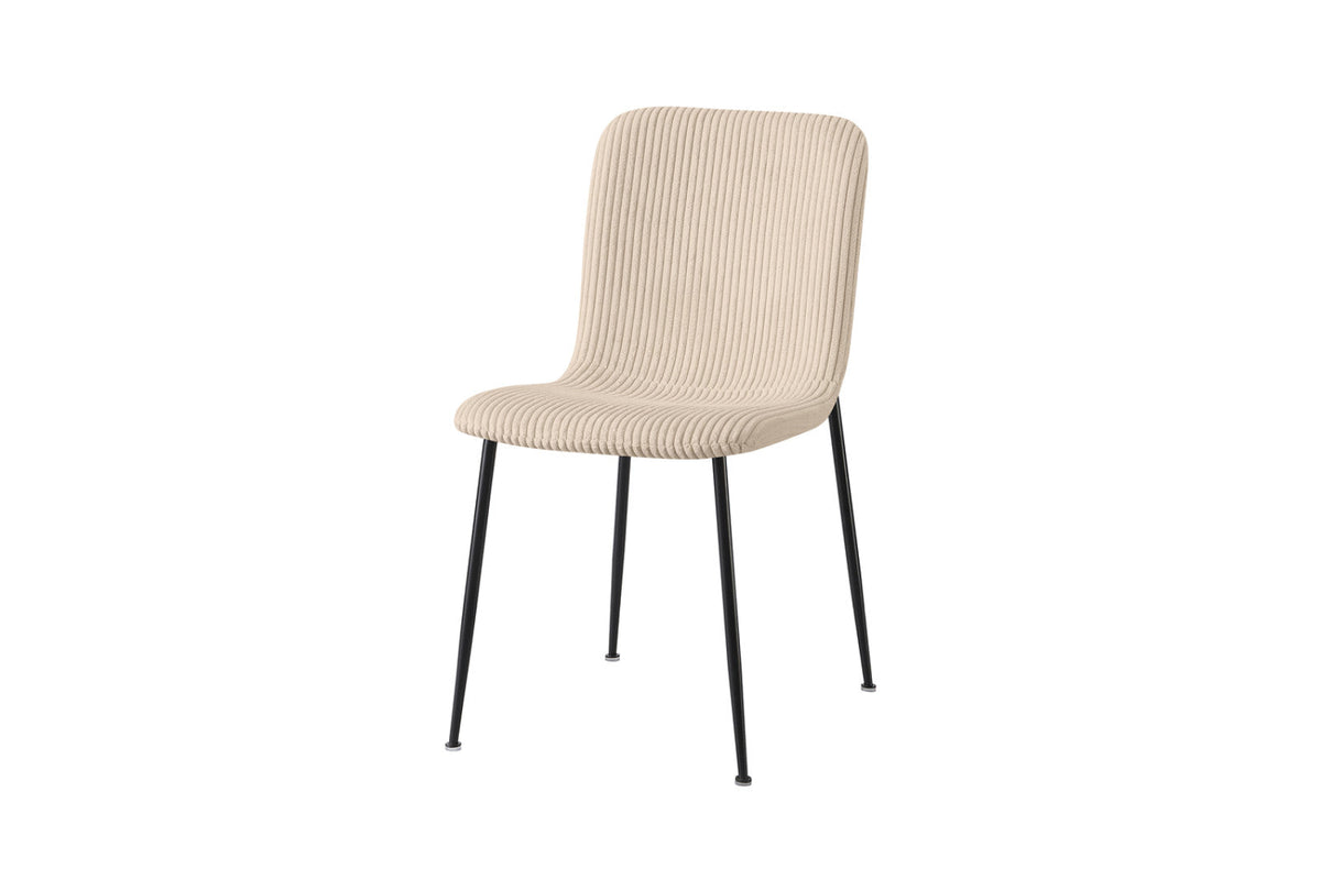 Chaise Alice – Corduroy beige – vue 5