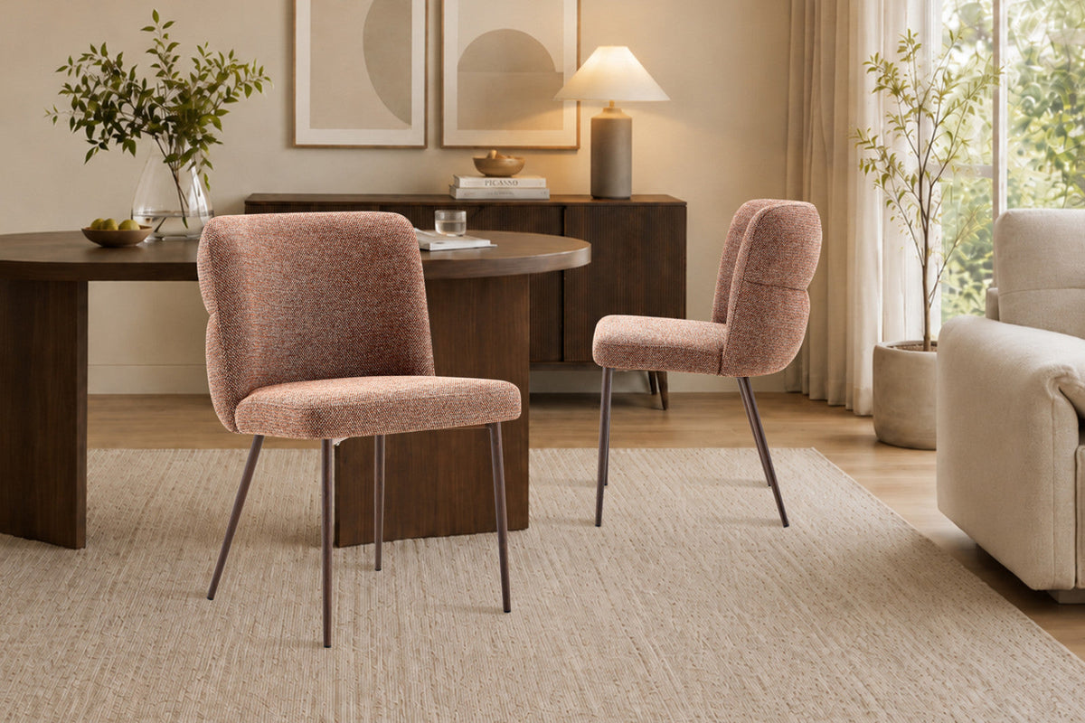 Chaise Alix – Rouille – vue 4