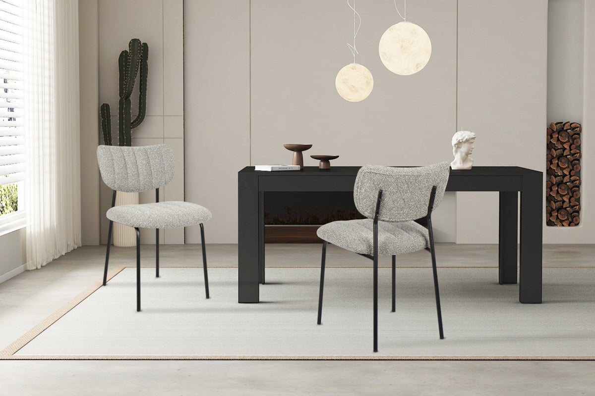 Chaise Antura – Gris clair – vue 4