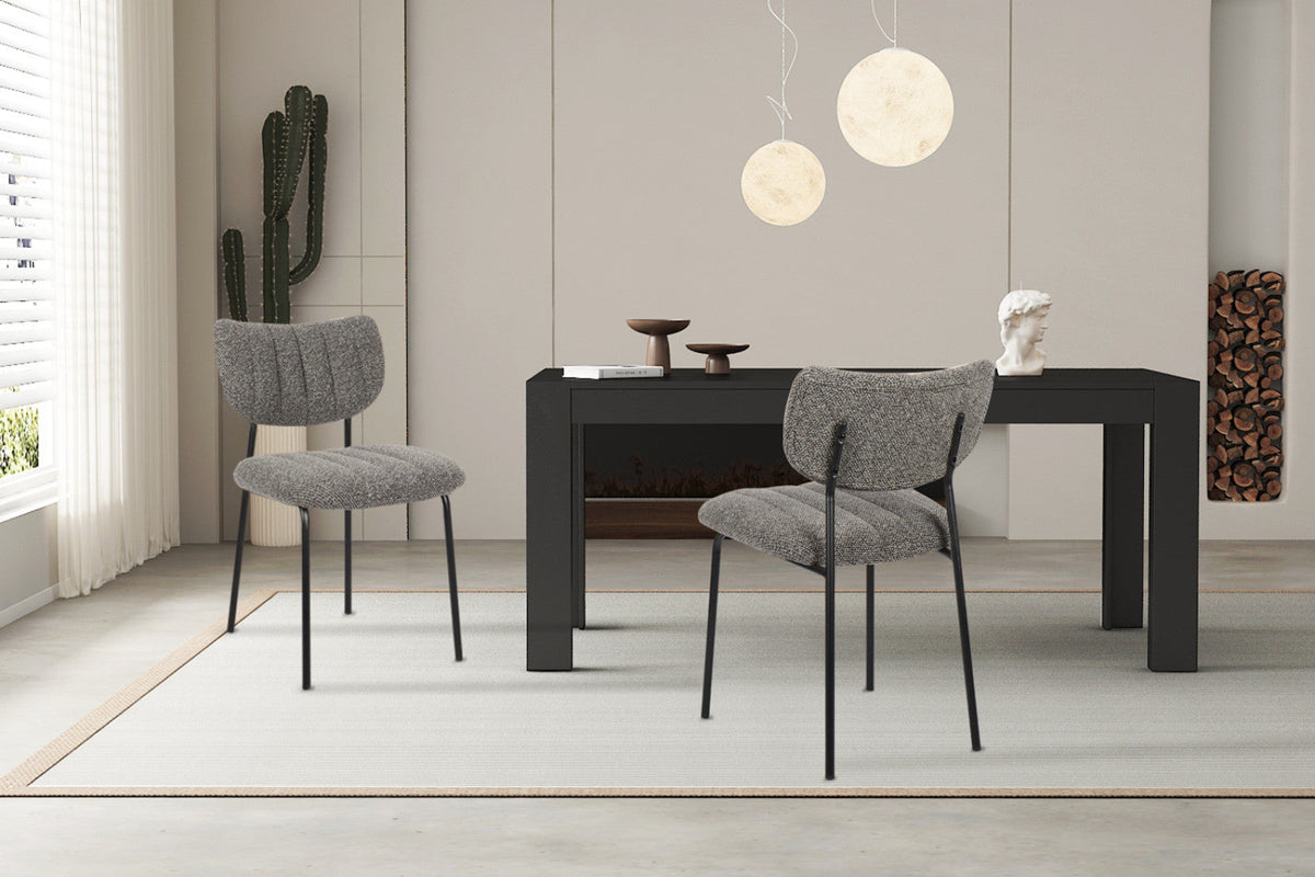 Chaise Antura – Gris foncé – vue 4