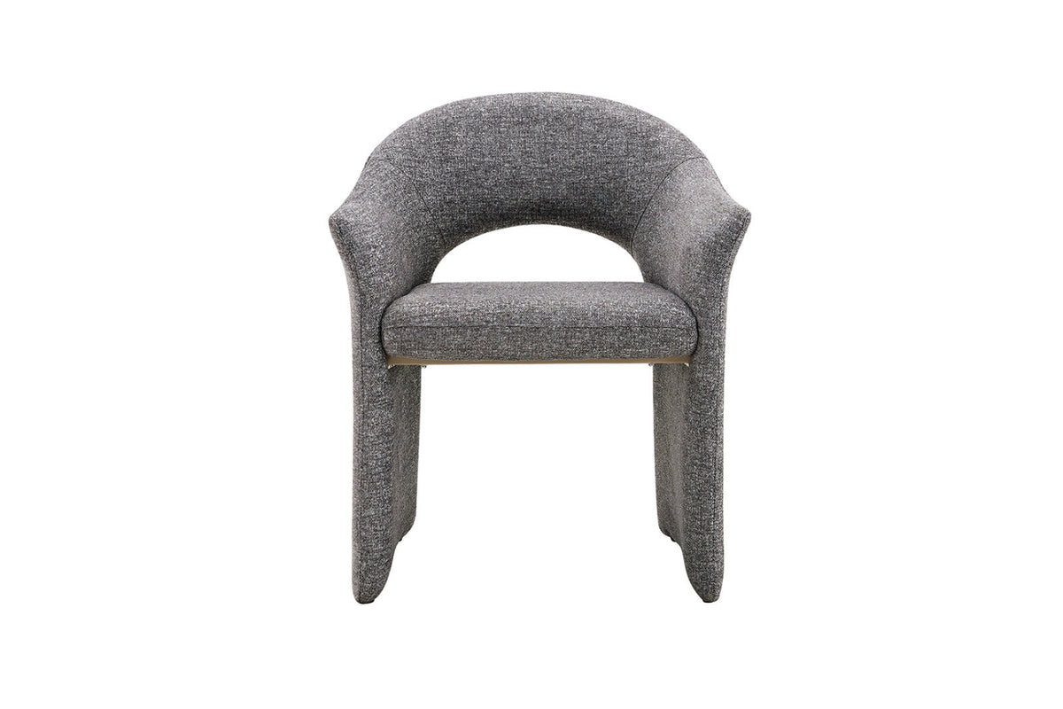 Chaise Charlotte – Gris – vue principale