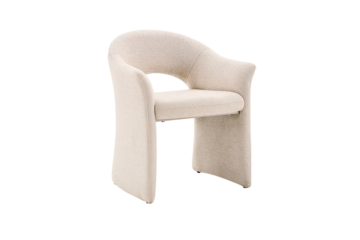 Chaise Charlotte – Beige – vue 5