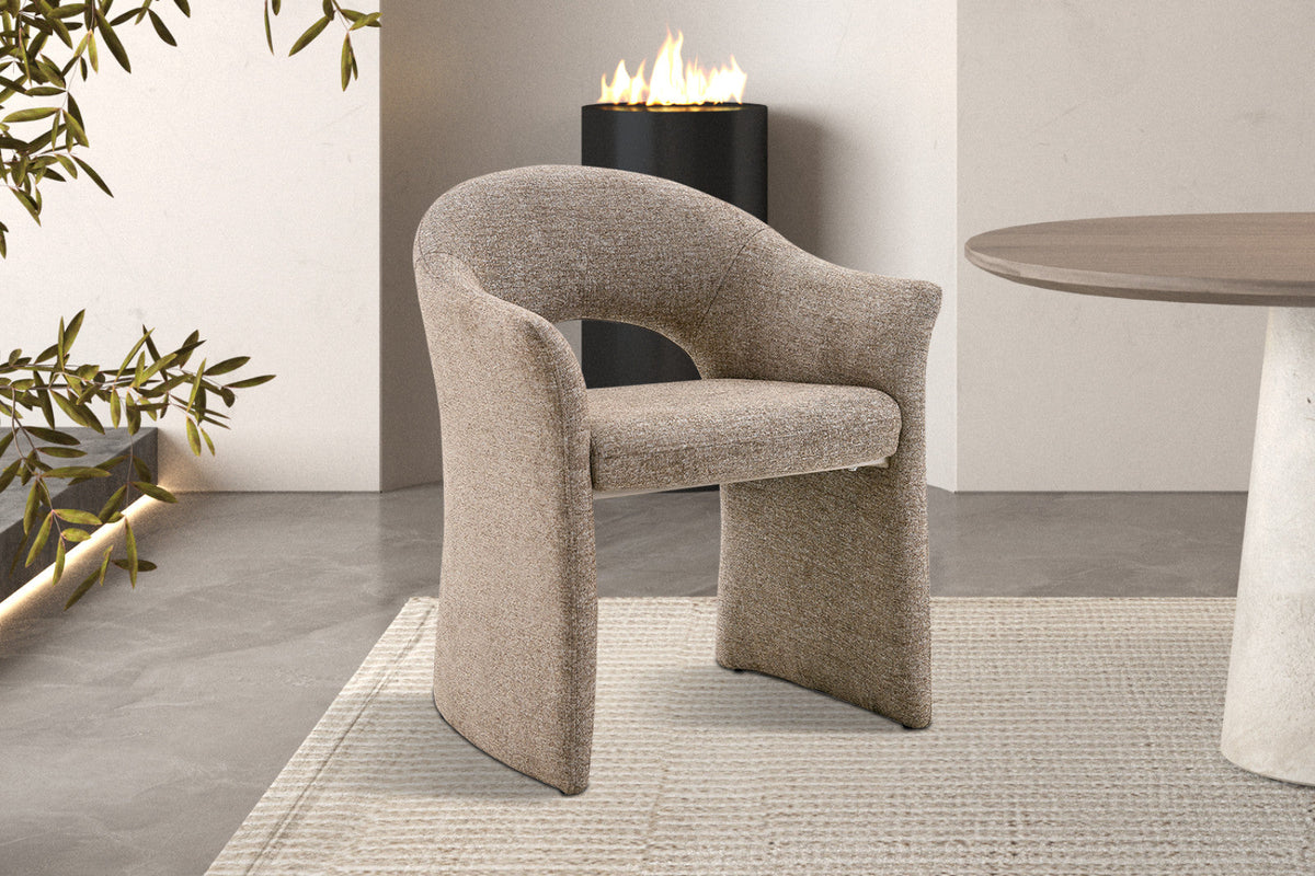Chaise Charlotte – Poivre – vue 2
