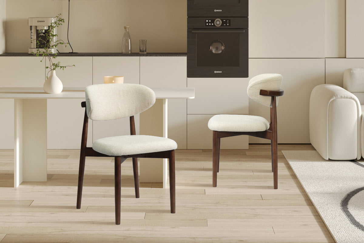 Chaise Clara – Frêne noyer – vue 4