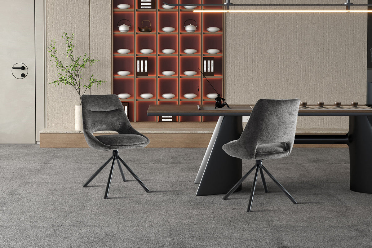 Chaise Dante – Gris – vue 4