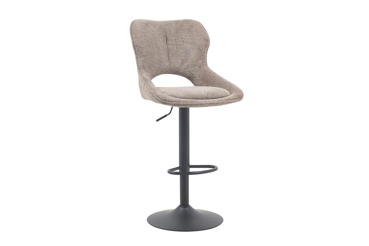 Chaise de bar Mori – Poivre – vue 5