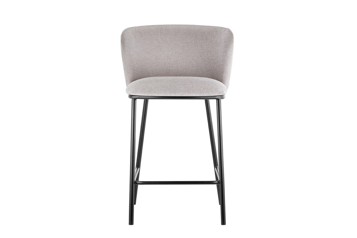 Chaise de comptoir Arthur – Beige – vue principale