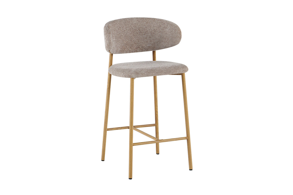 Chaise de comptoir Coco – Sable – vue 5