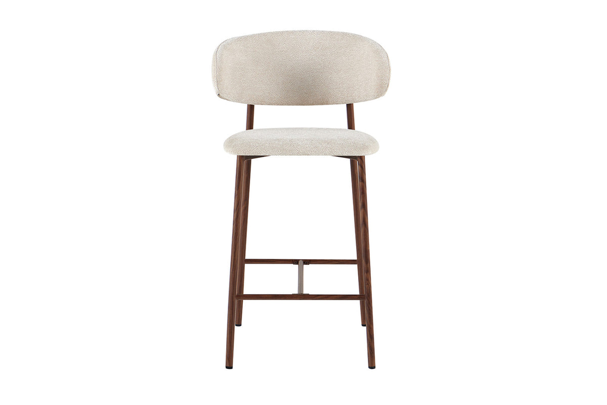 Chaise de comptoir Coco – Beige – vue principale