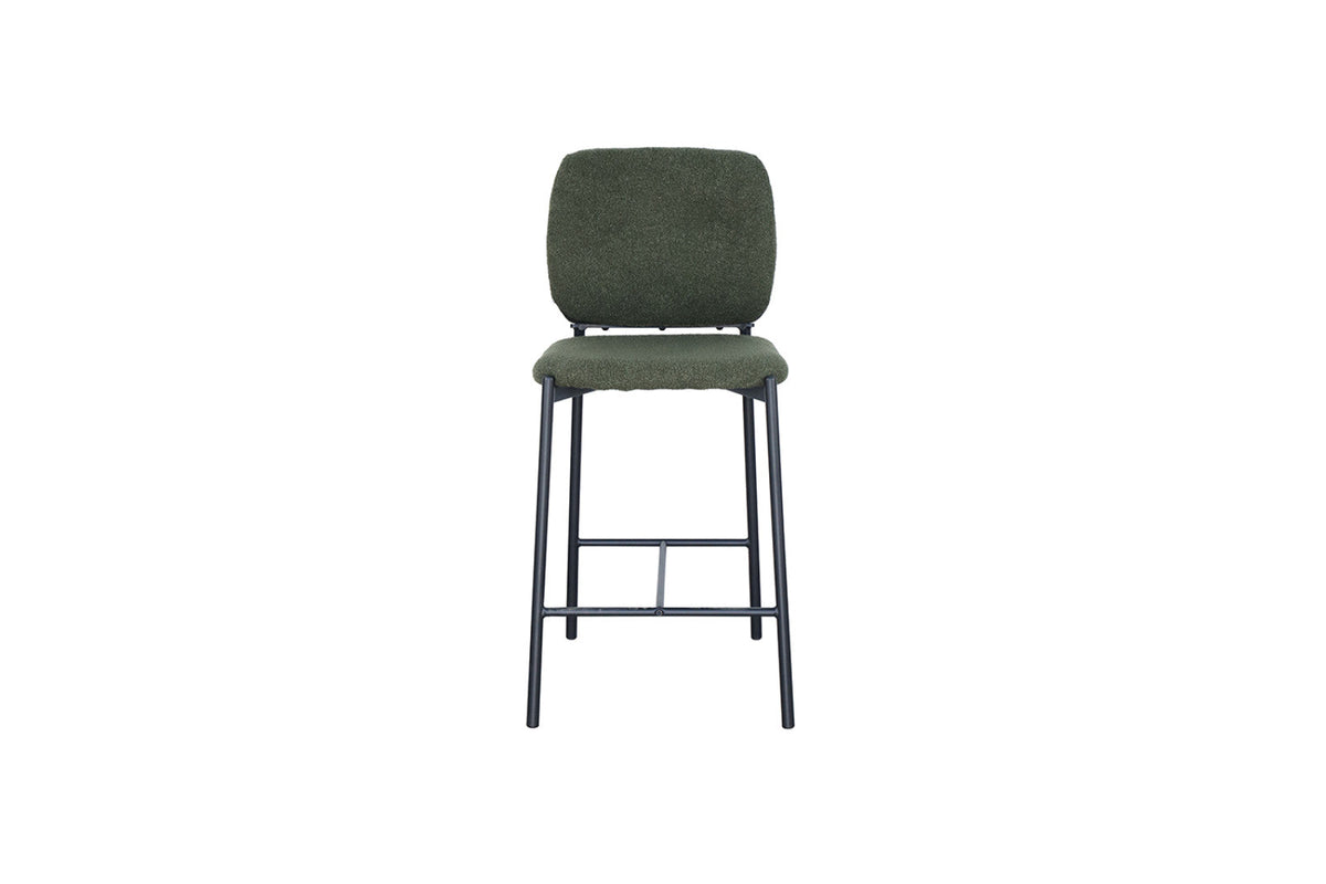 Chaise de comptoir Sophia – Vert – vue principale