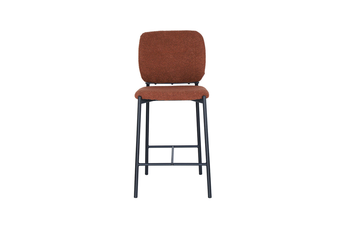 Chaise de comptoir Sophia – Rouille – vue principale
