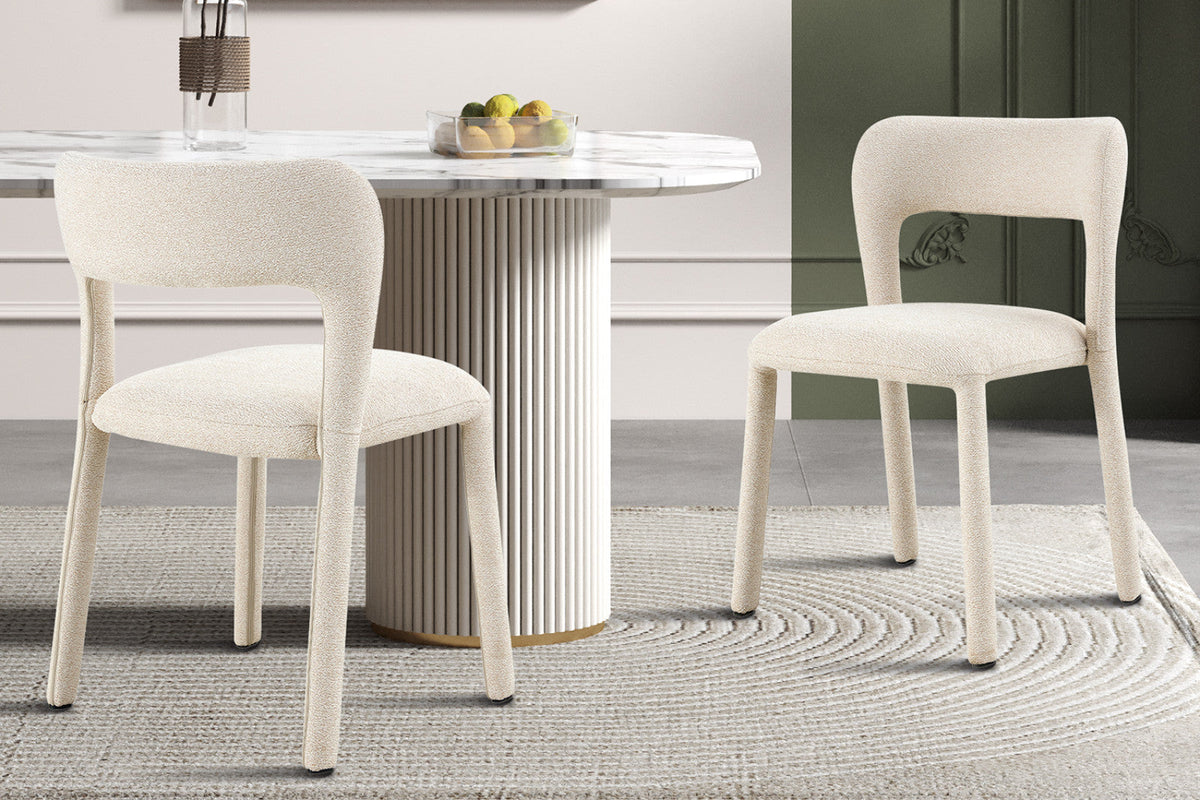 Chaise Elvas – Beige – vue 2