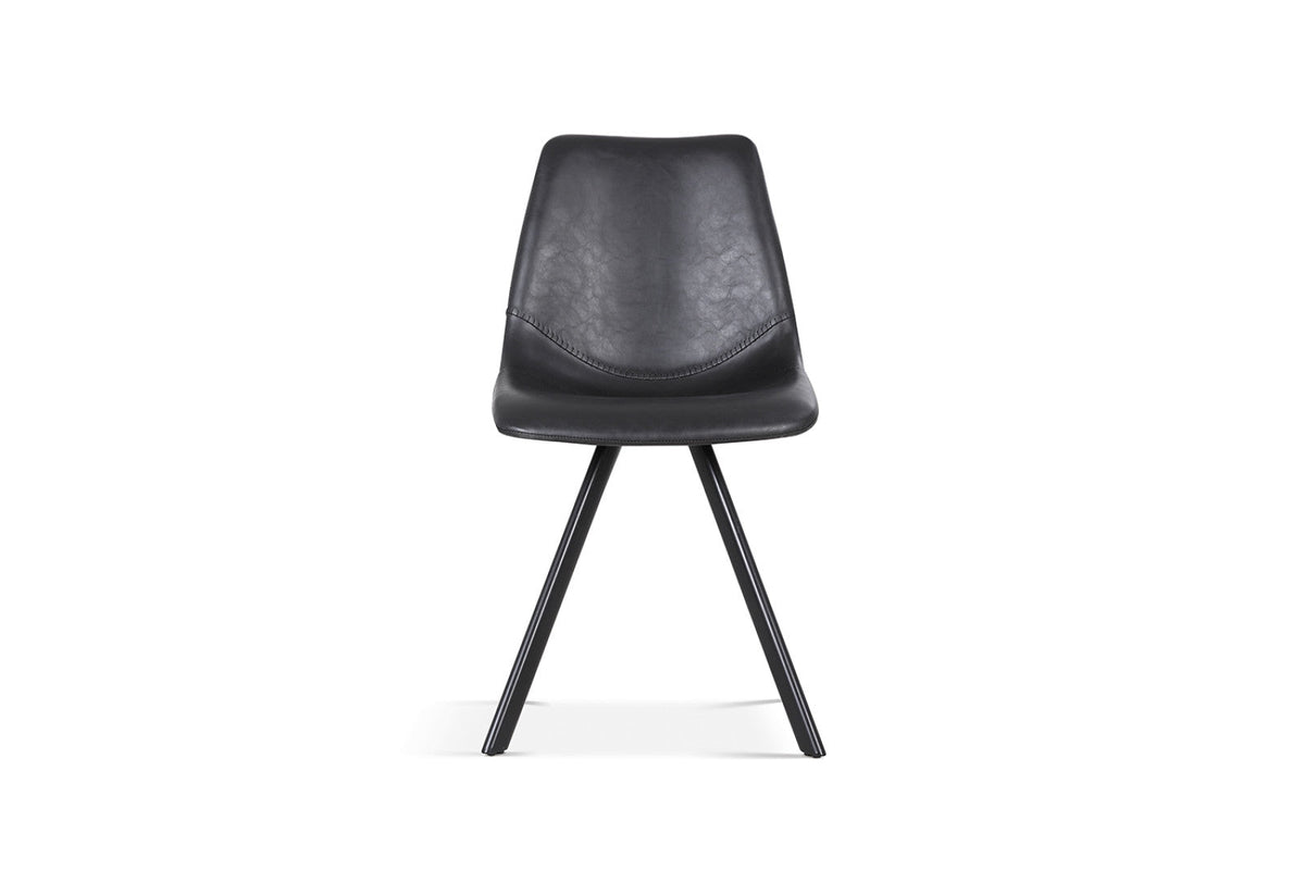 Chaise Emma – Noir – vue 4