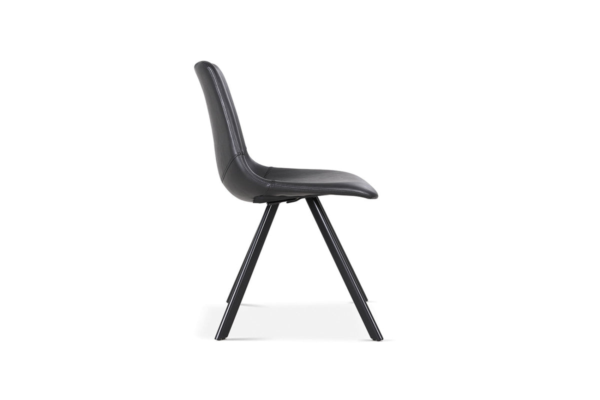 Chaise Emma – Noir – vue 5